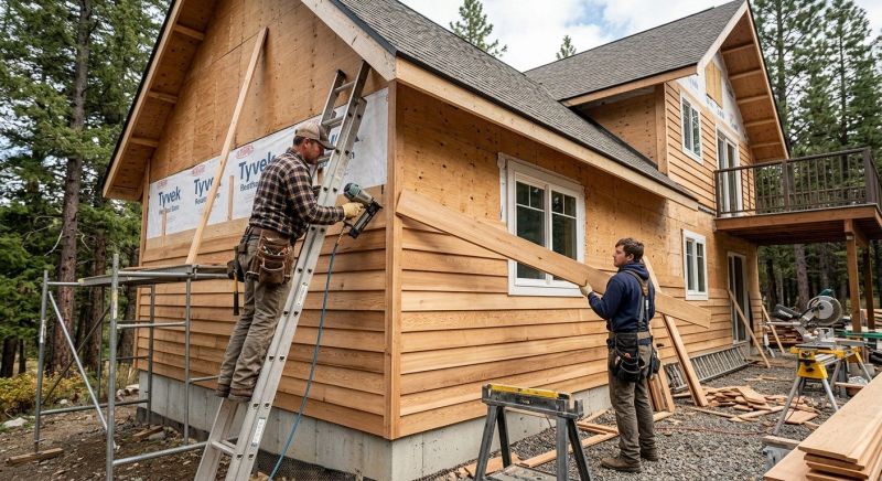 Wood Siding Installation in North Waterboro, ME