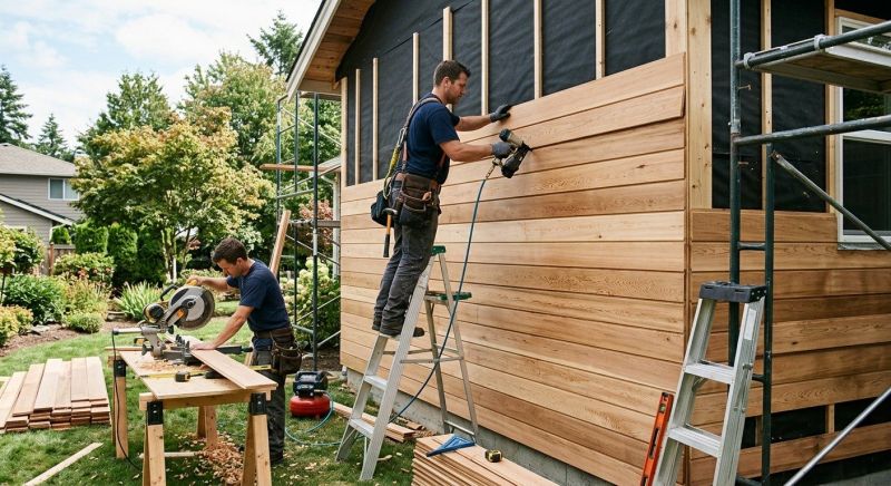Wood Siding Service in Barrington, NH