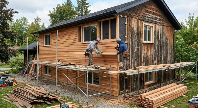 Wood Siding Service in Buxton, ME